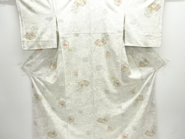 花古典柄小紋着物